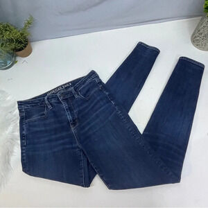 American eagle super stretch skinny jeans size 4 long
